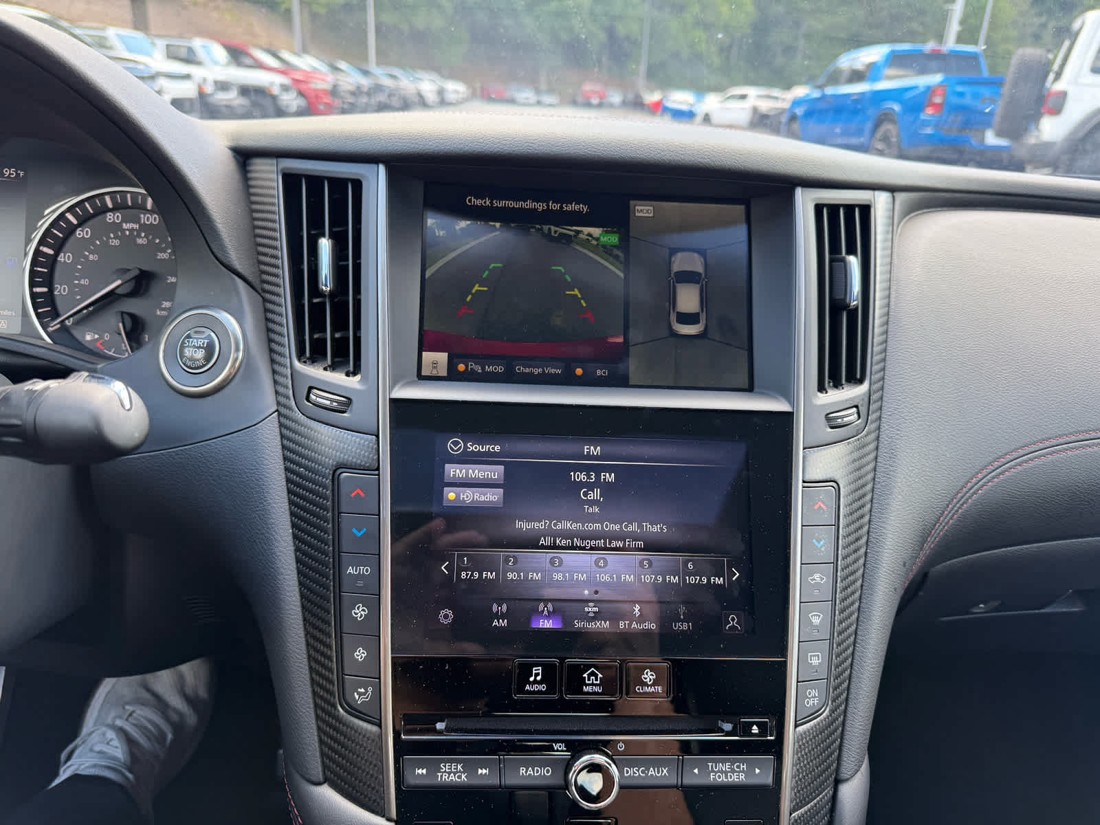 Used 2023 INFINITI Q50 Red Sport 400 w/ Carbon Fiber Package AWD/4WD image 19