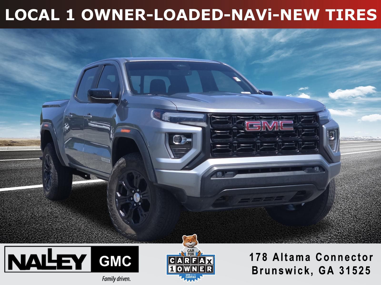 Used 2024 GMC Canyon Elevation w/ Elevation Premium Package RWD image 1