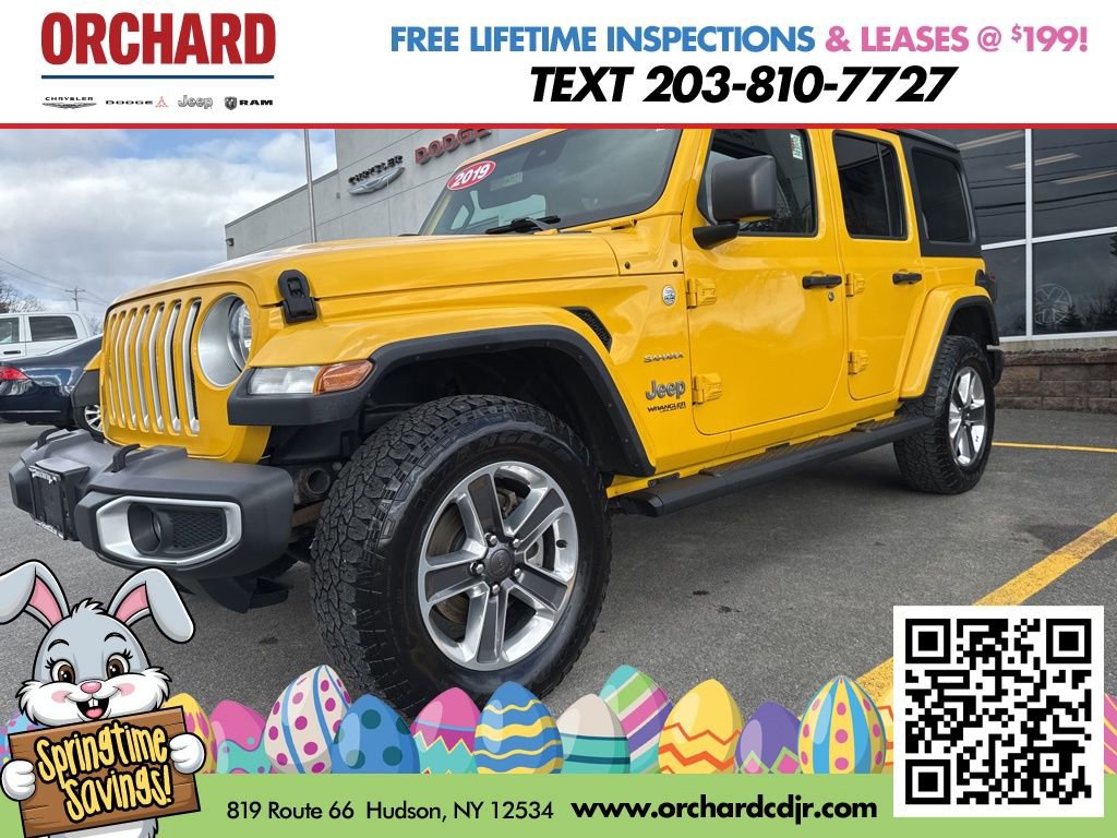 Used 2019 Jeep Wrangler Unlimited Sahara w/ Dual Top Group AWD/4WD image 7