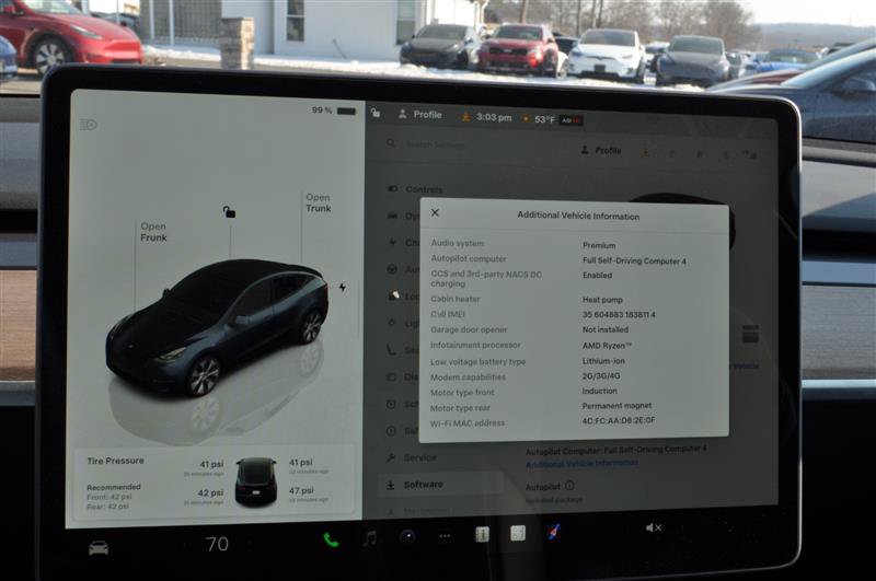 Used 2024 Tesla Model Y Long Range AWD/4WD image 15