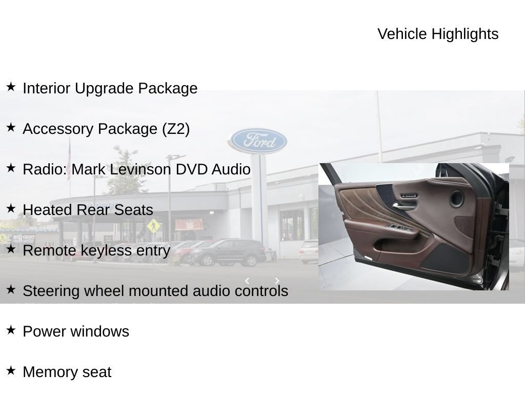 Used 2018 Lexus LS 500 w/ Interior Upgrade Package RWD image 20