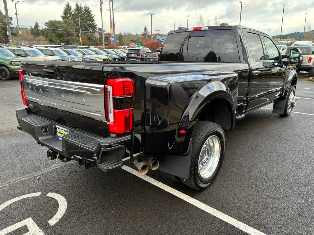 Used 2024 Ford F450 Platinum w/ Camper Package AWD/4WD image 9