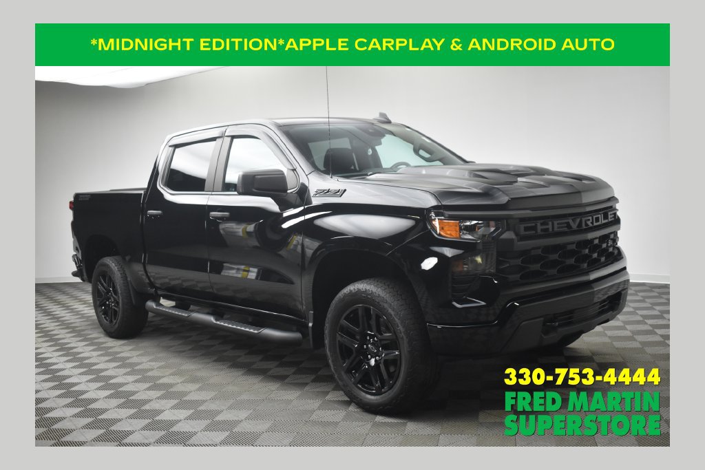 Used 2022 Chevrolet Silverado 1500 Custom Trail Boss w/ Midnight Edition