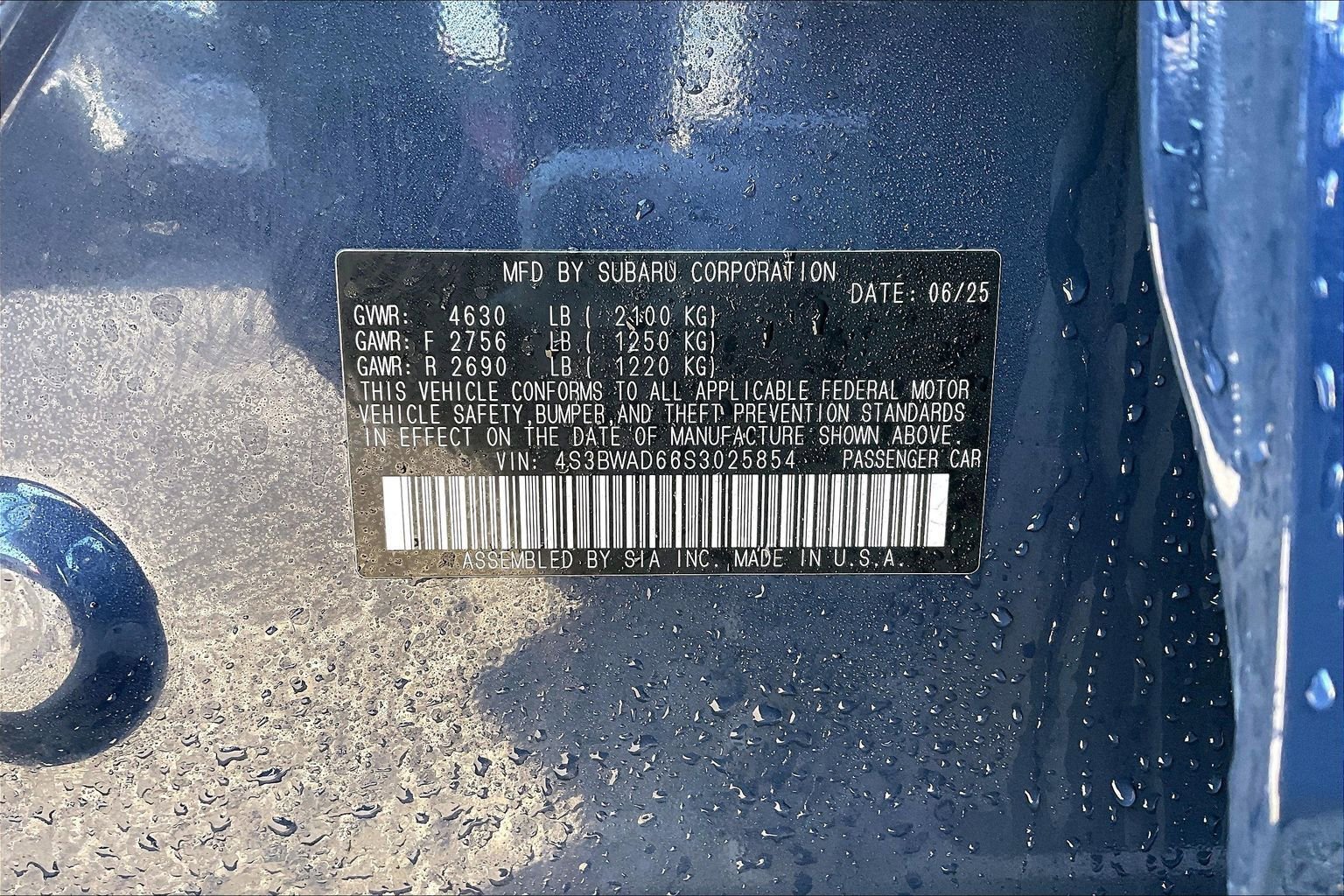 Certified 2025 Subaru Legacy Premium image 32