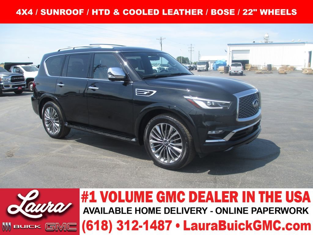 Used 2021 INFINITI QX80 Luxe