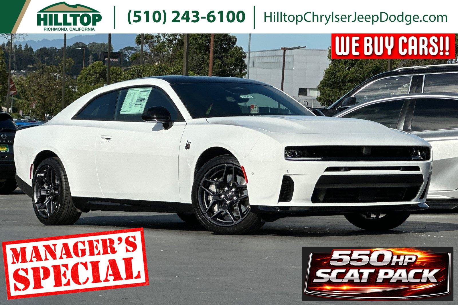 New 2026 Dodge Charger Scat Pack w/ Blacktop Package