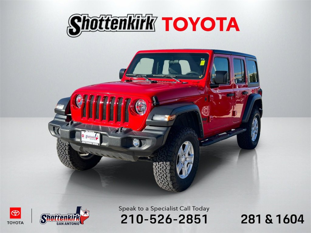 Used 2022 Jeep Wrangler Unlimited Sport image 1