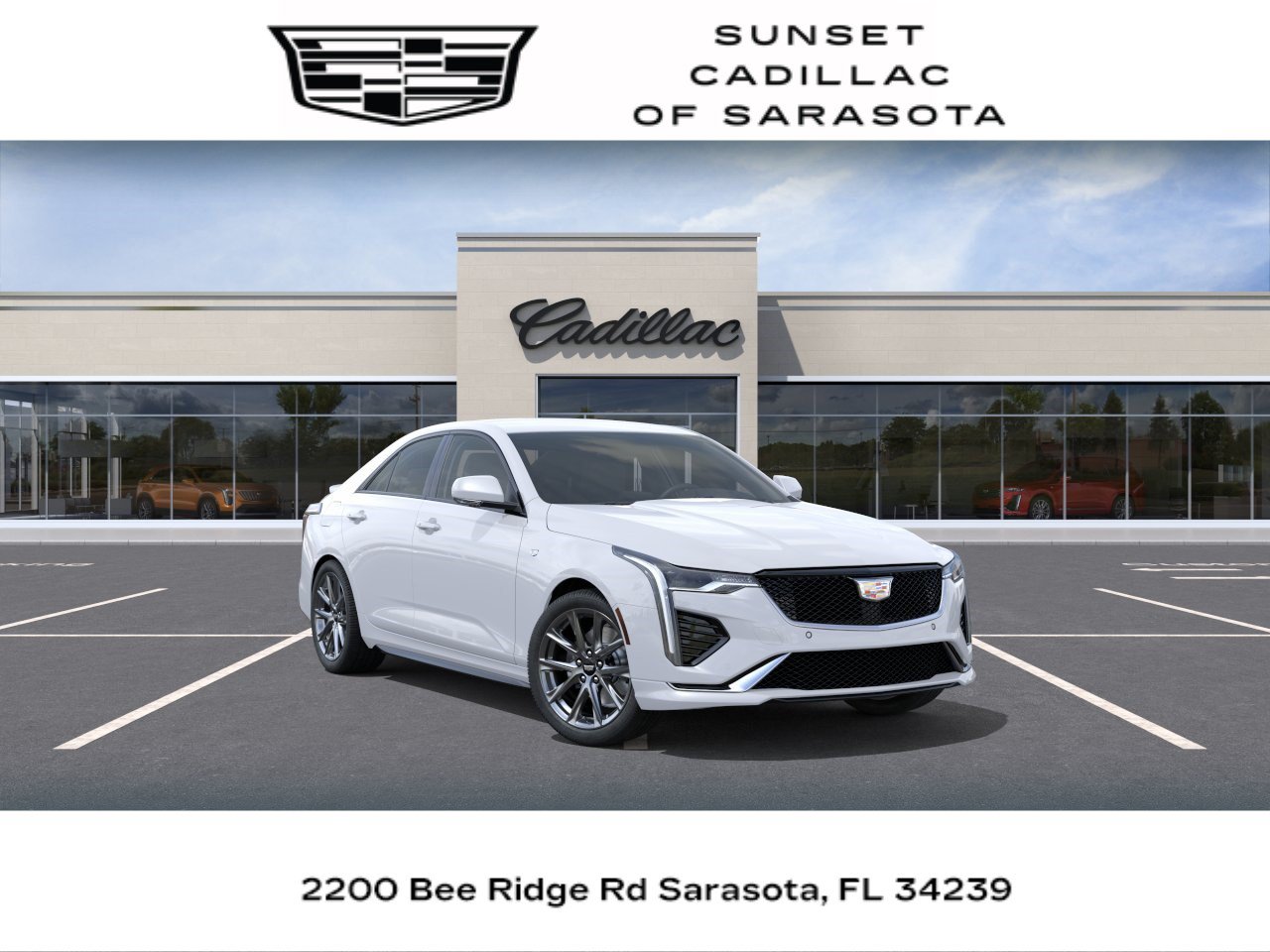 New 2026 Cadillac CT4 Sport RWD image 1