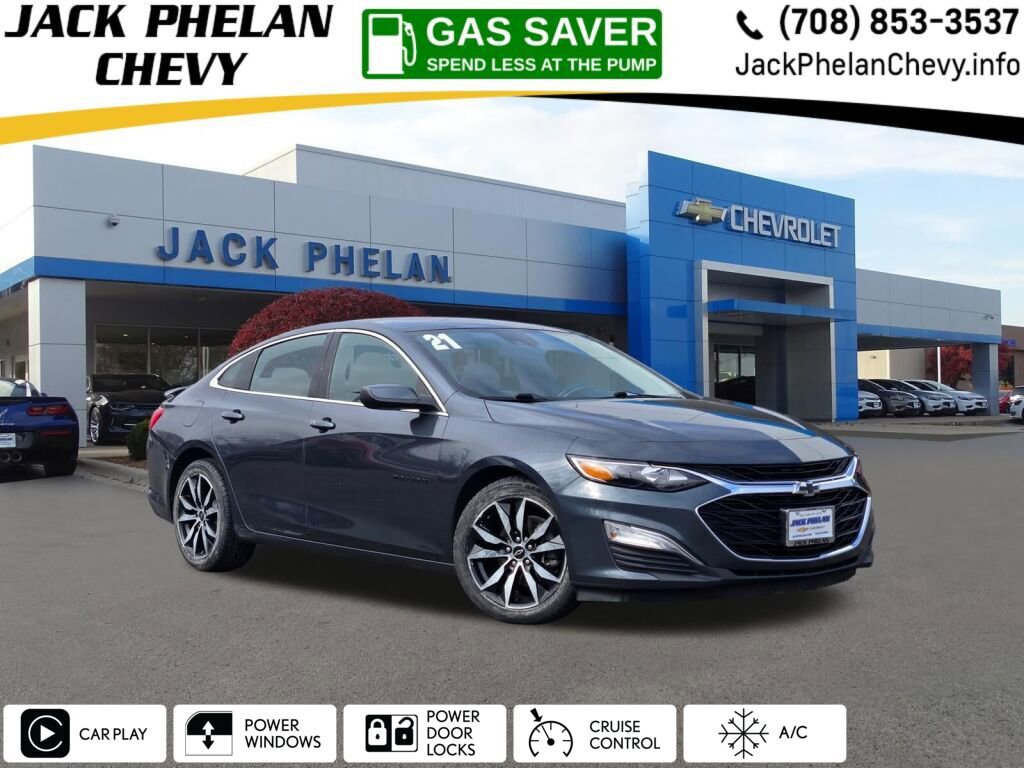 Certified 2021 Chevrolet Malibu RS image 1