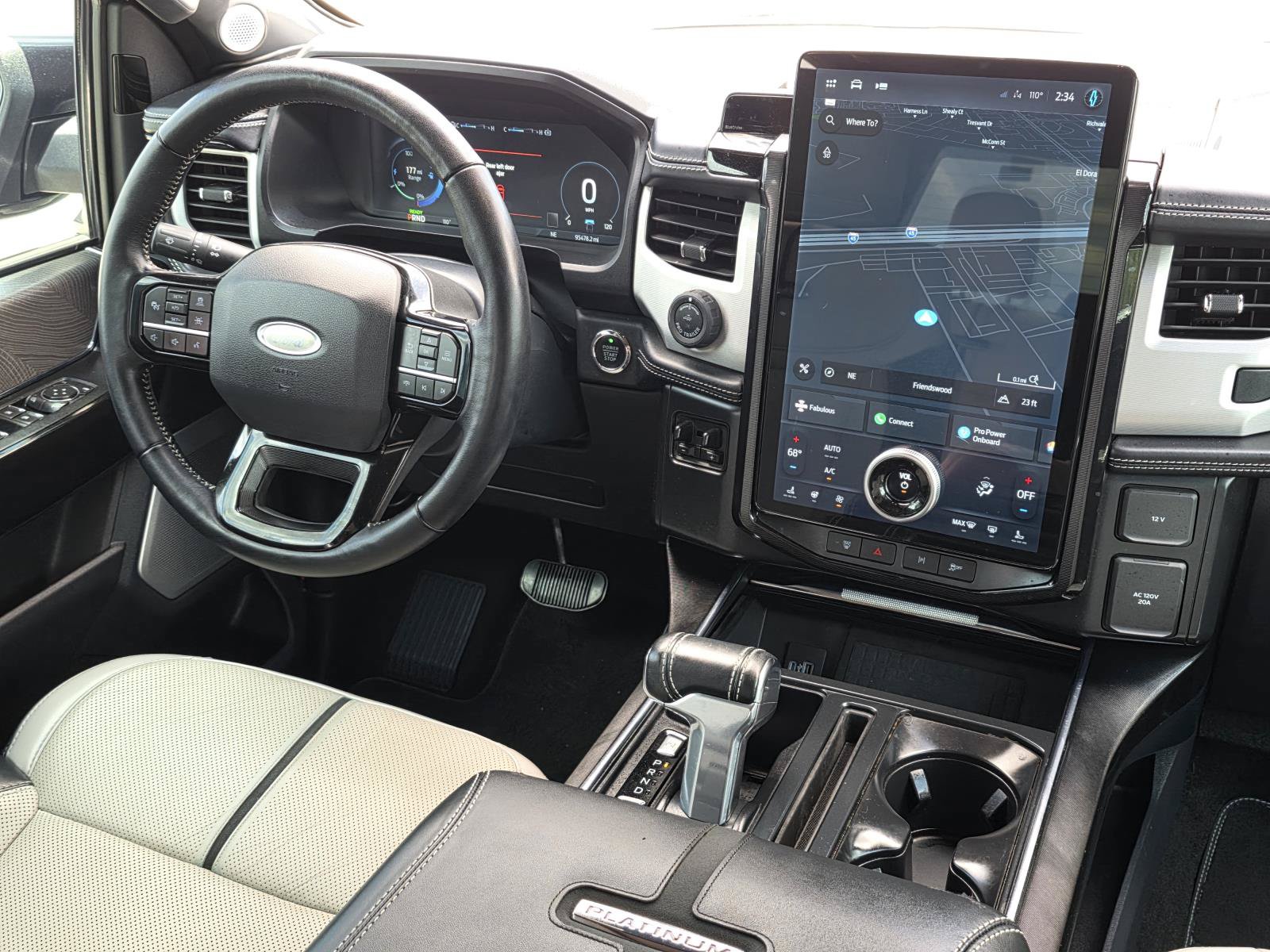 Used 2022 Ford F150 Lightning Platinum AWD/4WD image 14