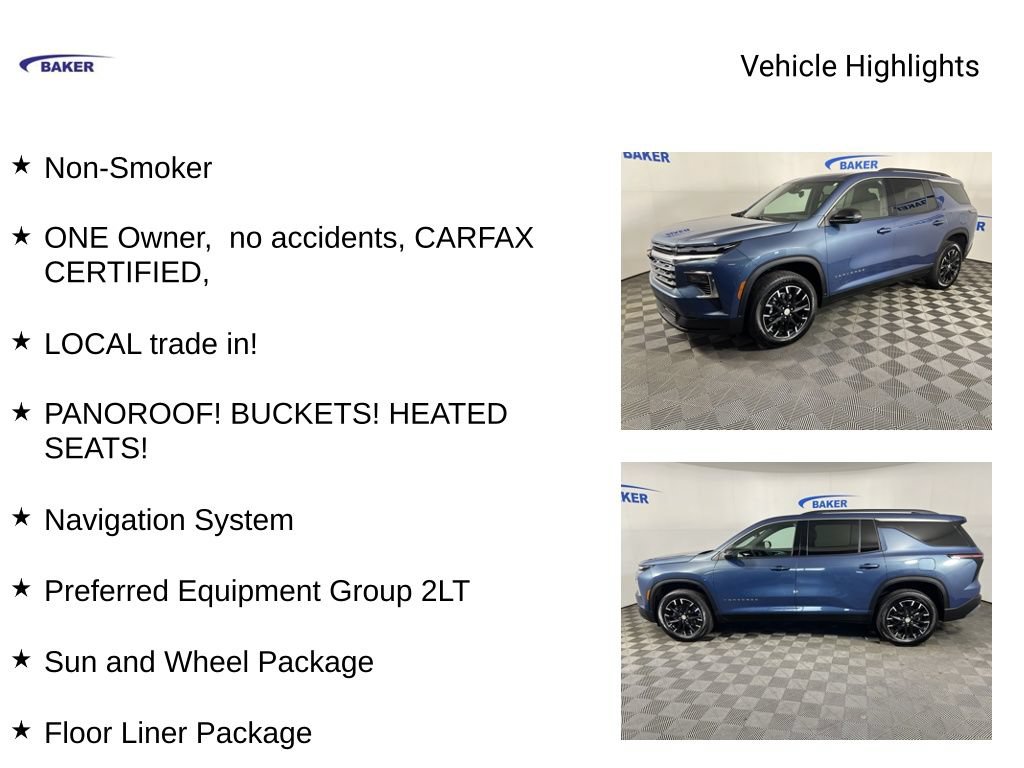 Certified 2026 Chevrolet Traverse LT w/ Sun and Wheel Package AWD/4WD image 4