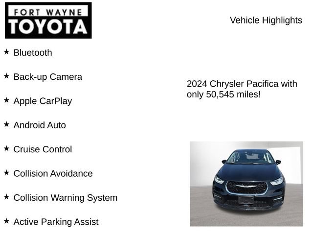 Used 2024 Chrysler Pacifica Touring-L FWD image 7