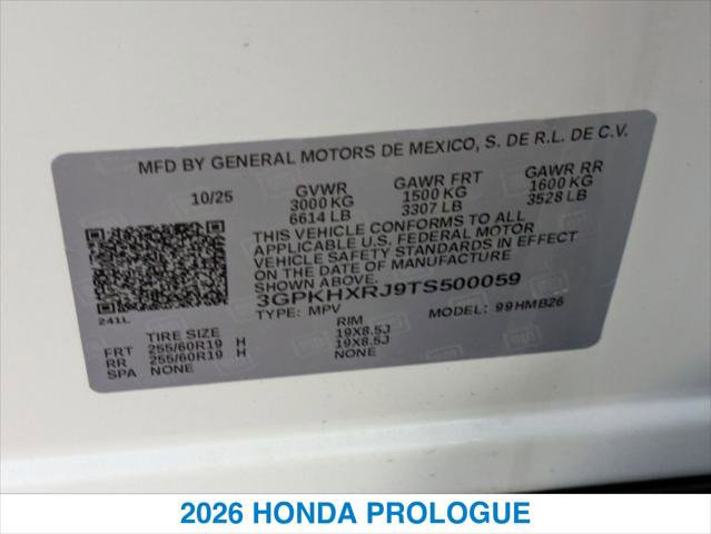 New 2026 Honda Prologue Touring image 26