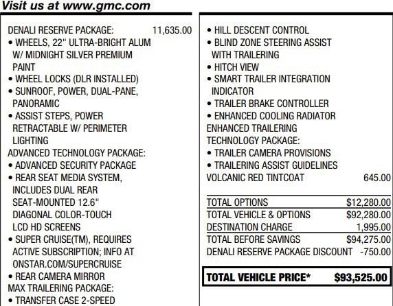 Certified 2025 GMC Yukon Denali w/ Denali Reserve Package AWD/4WD image 2