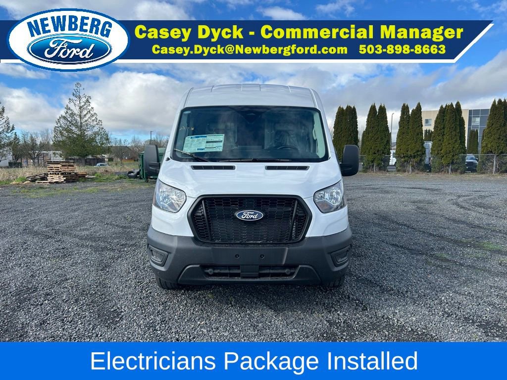 New 2026 Ford Transit 250 148 Medium Roof w/ Electrician Trade Package RWD image 3