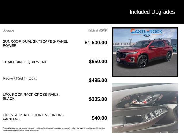Used 2023 Chevrolet Traverse RS image 5