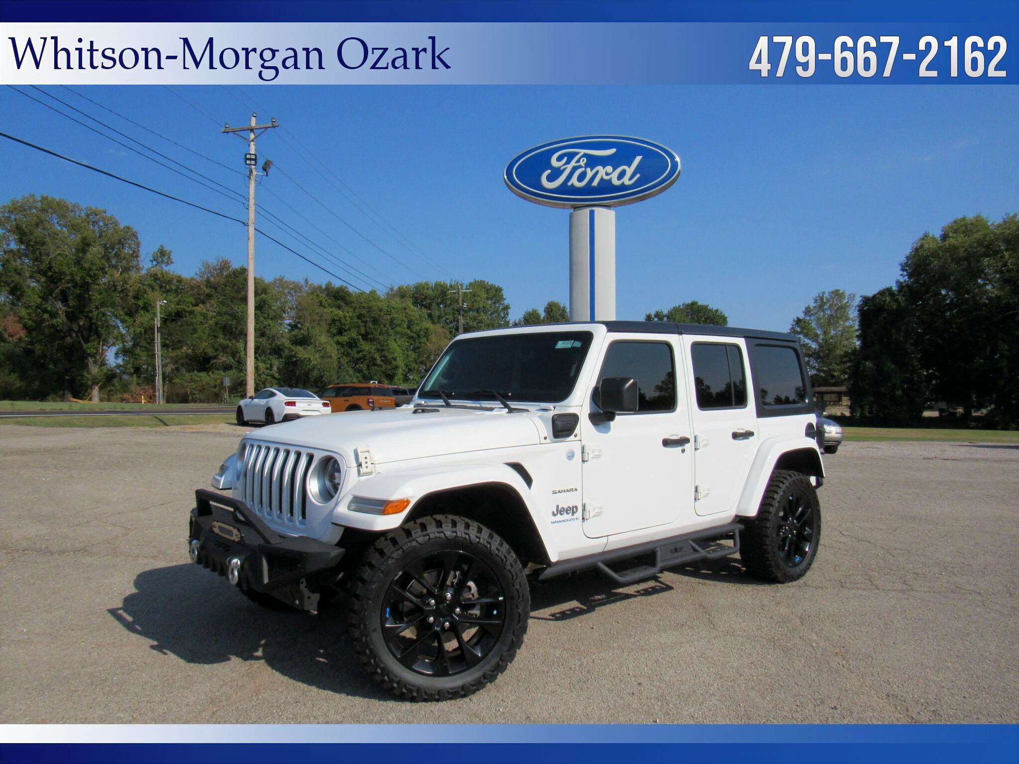 Used 2023 Jeep Wrangler Unlimited Sahara AWD/4WD image 1
