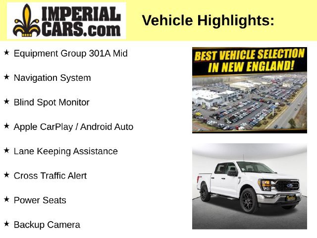 Used 2023 Ford F150 XLT w/ Equipment Group 301A Mid AWD/4WD image 3