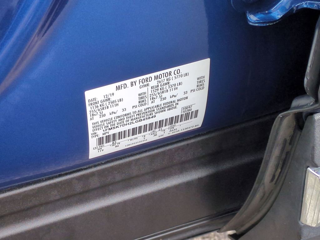 Used 2020 Ford Explorer XLT image 33