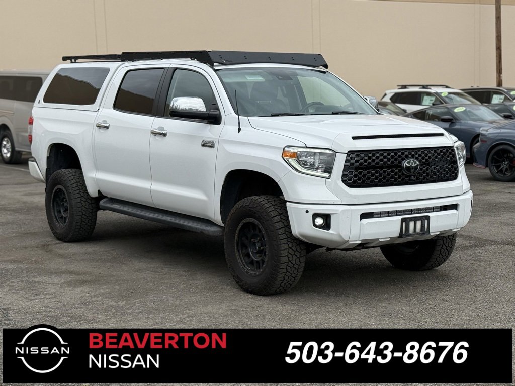 Used 2018 Toyota Tundra Platinum