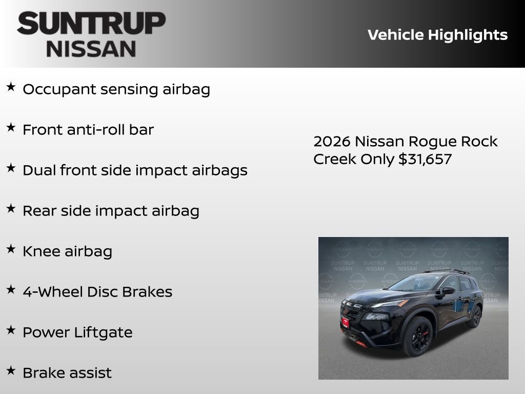 New 2026 Nissan Rogue SV AWD/4WD image 23