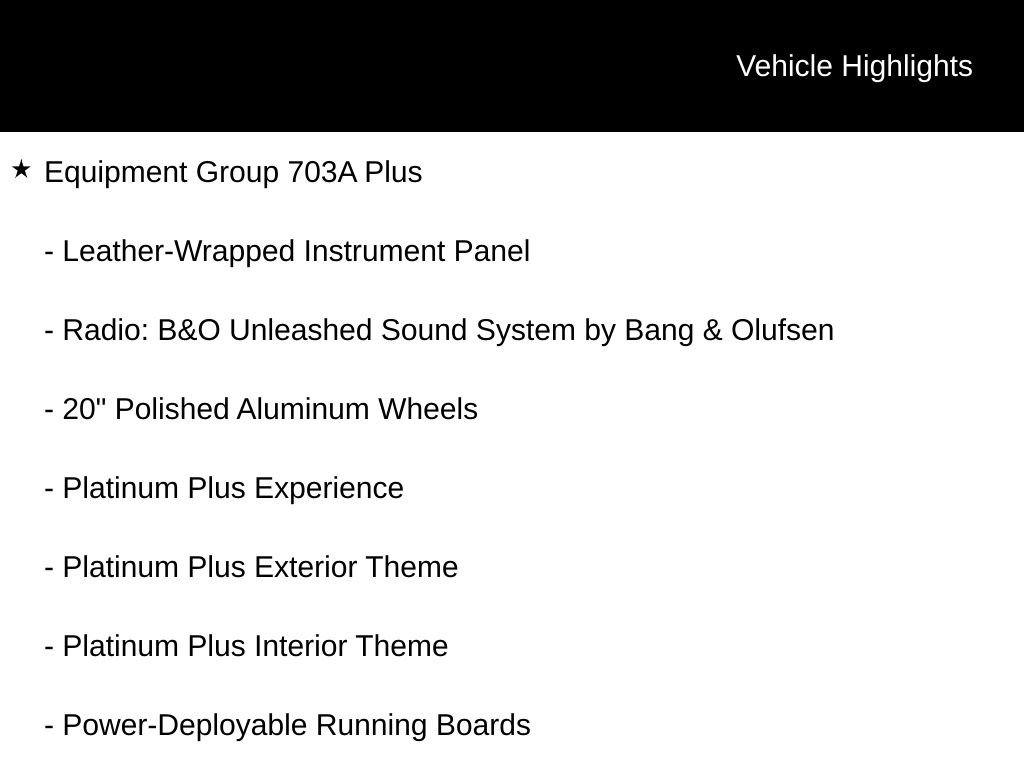 New 2026 Ford F150 Platinum w/ Equipment Group 703A Plus image 11