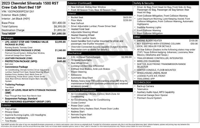Certified 2023 Chevrolet Silverado 1500 RST RWD image 4