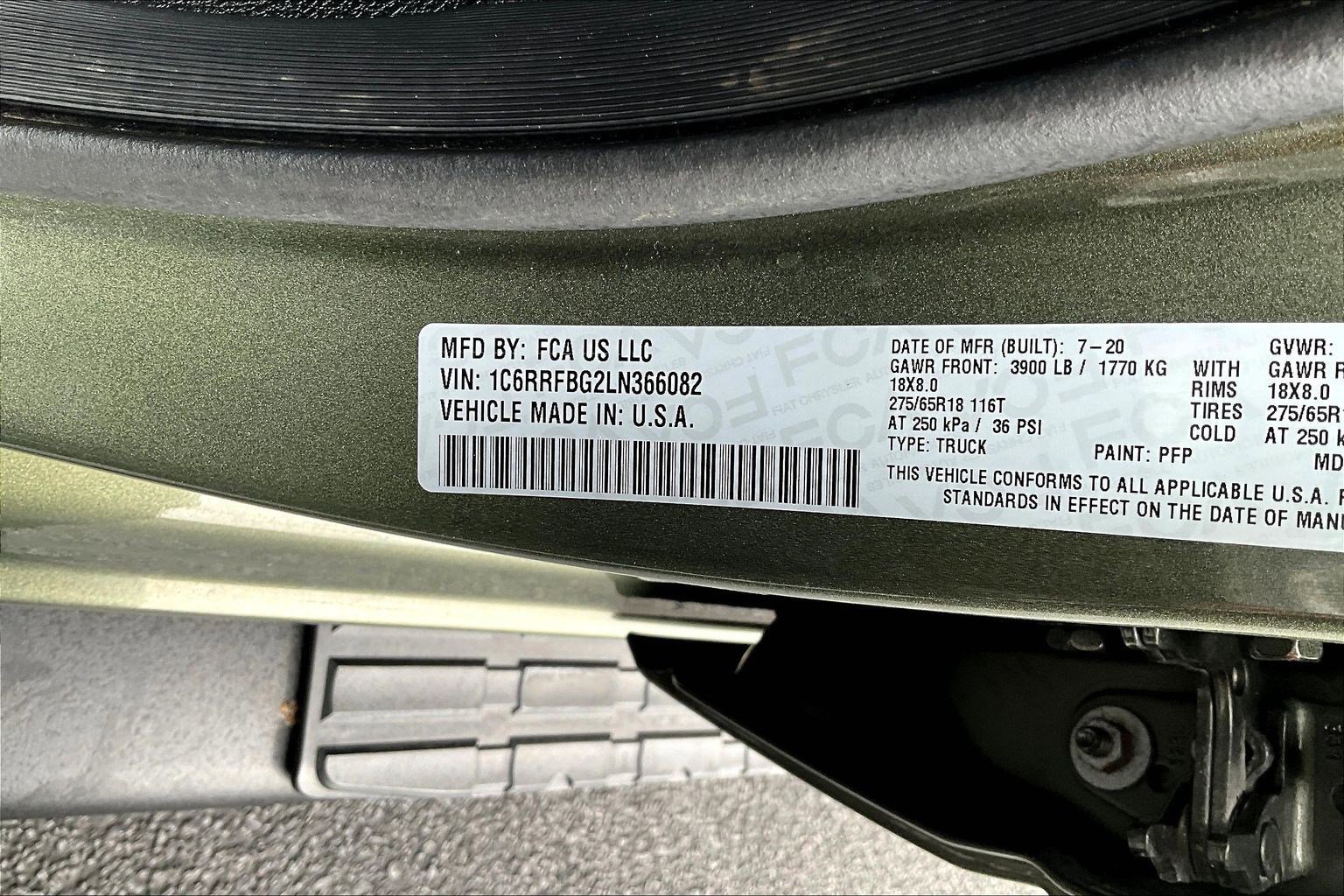 Used 2020 RAM 1500 Big Horn image 19