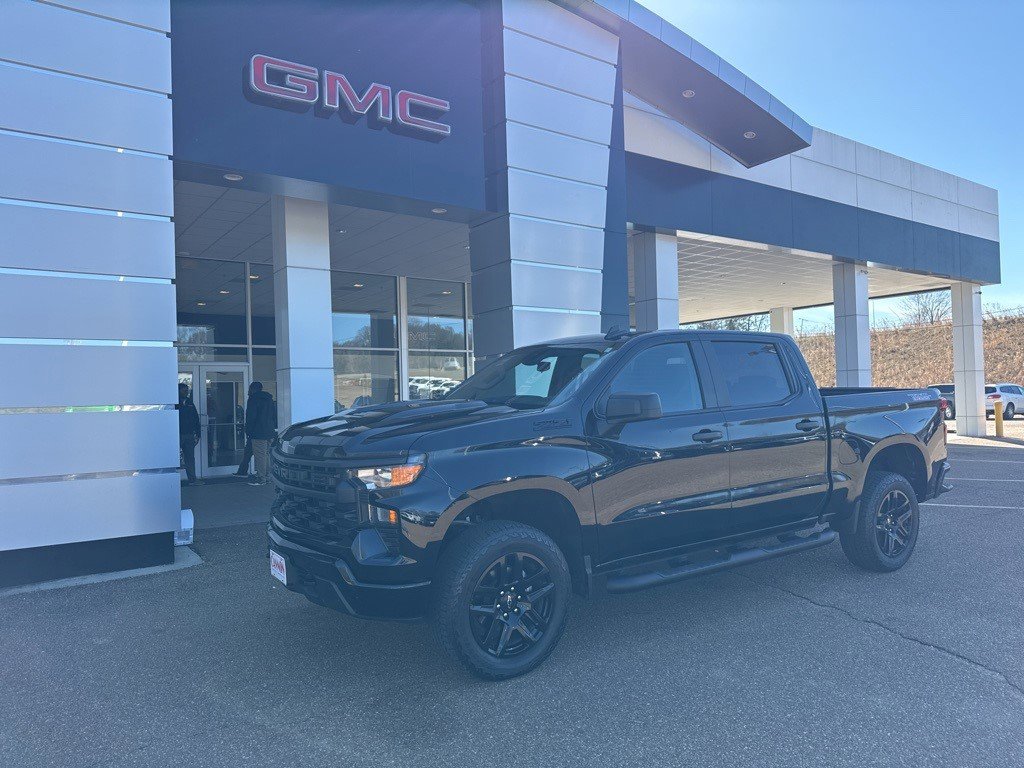 Certified 2024 Chevrolet Silverado 1500 Custom Trail Boss w/ Turbomax Blackout Package image 1