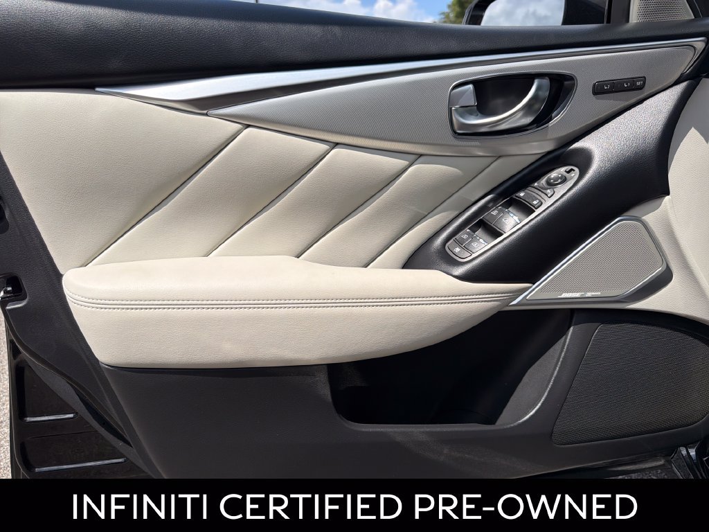 Certified 2023 INFINITI Q50 Luxe w/ Cargo Package RWD image 28