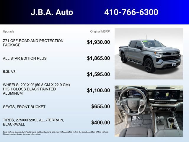Certified 2025 Chevrolet Silverado 1500 RST AWD/4WD image 5