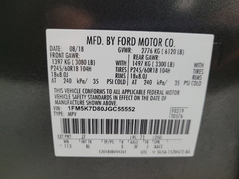 Used 2018 Ford Explorer XLT FWD image 33