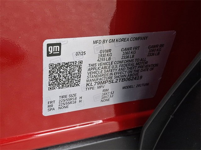 Certified 2026 Chevrolet TrailBlazer LT w/ LT Cold Weather Package image 29