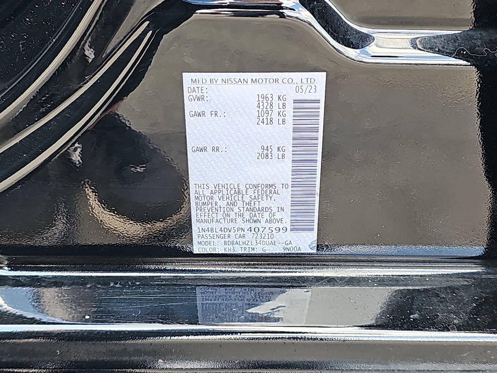 Used 2023 Nissan Altima 2.5 SV w/ SV Premium Package image 39