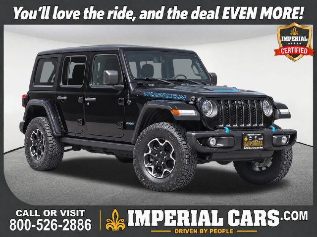 Used 2023 Jeep Wrangler Unlimited Rubicon 4xe w/ Steel Bumper Group