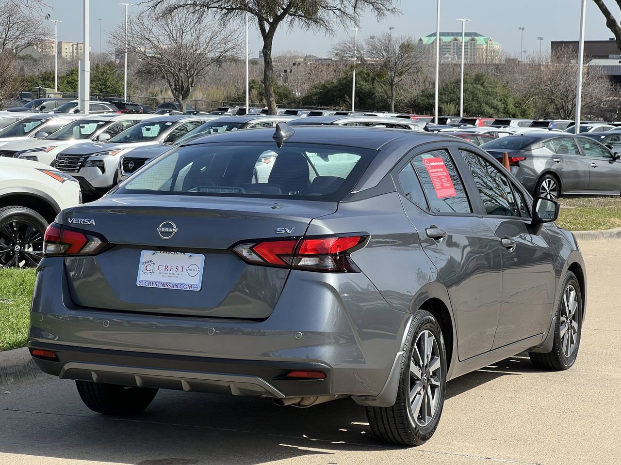 Certified 2024 Nissan Versa SV w/ Trunk Package image 4