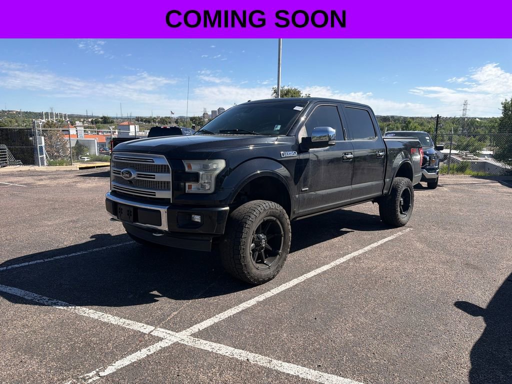 Used 2017 Ford F150 Platinum w/ Equipment Group 701A Luxury
