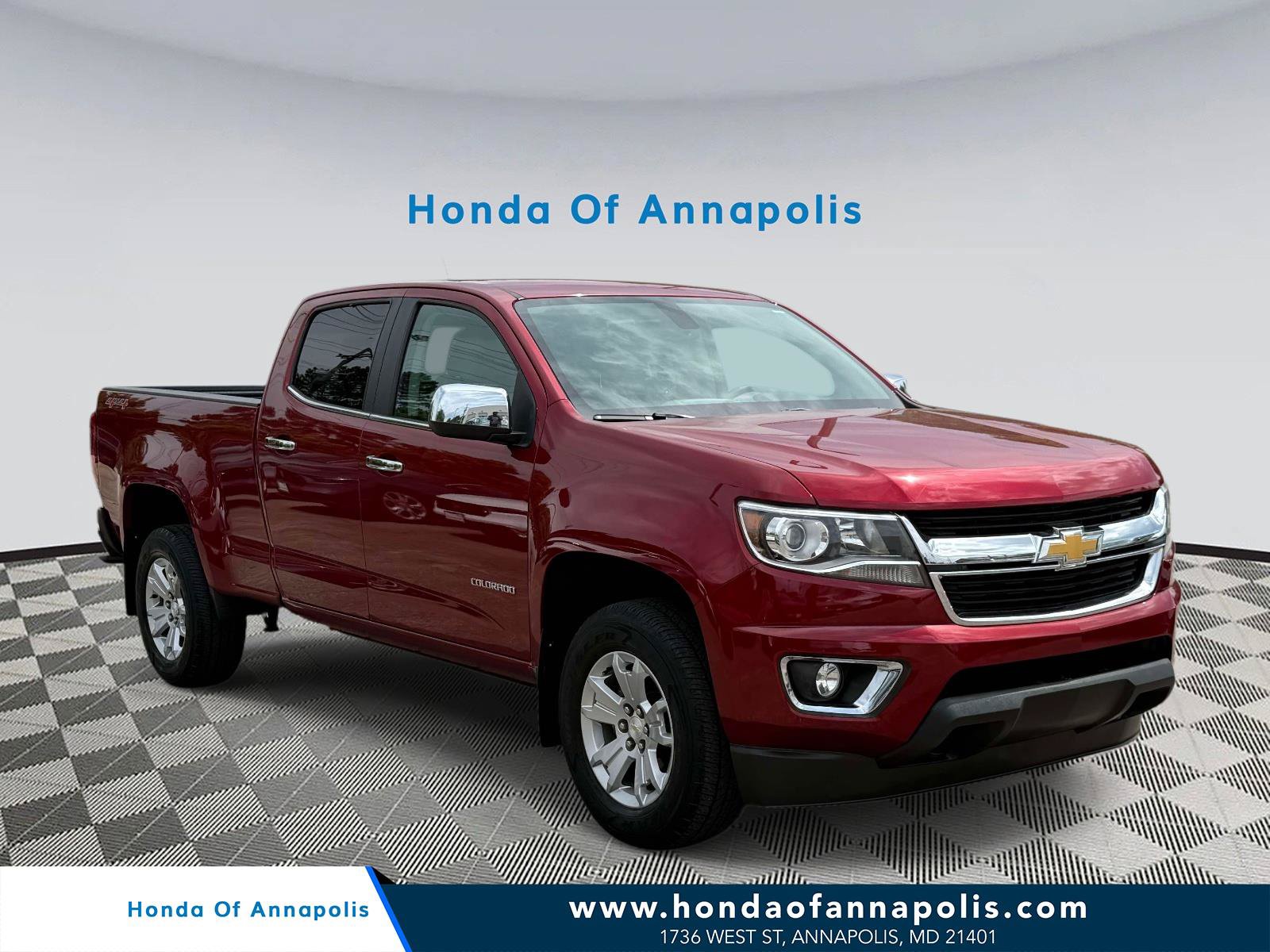 Used 2018 Chevrolet Colorado LT w/ Luxury Package, Chrome AWD/4WD image 1