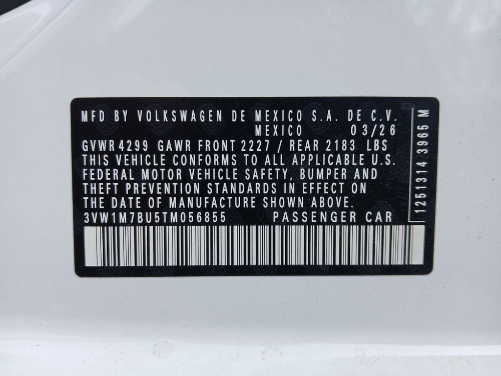 New 2026 Volkswagen Jetta GLI Autobahn FWD image 29