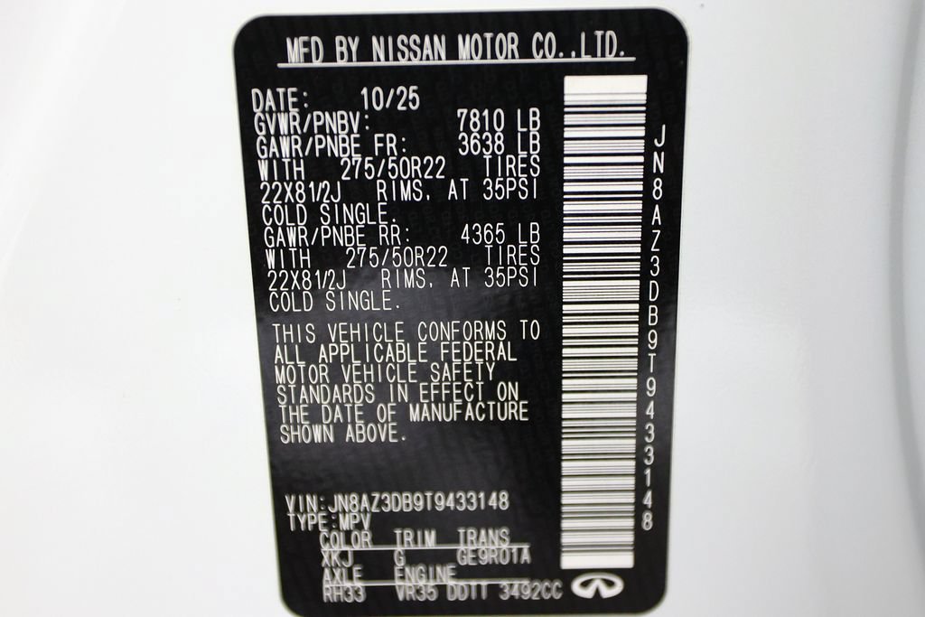 Used 2026 INFINITI QX80 4WD image 50