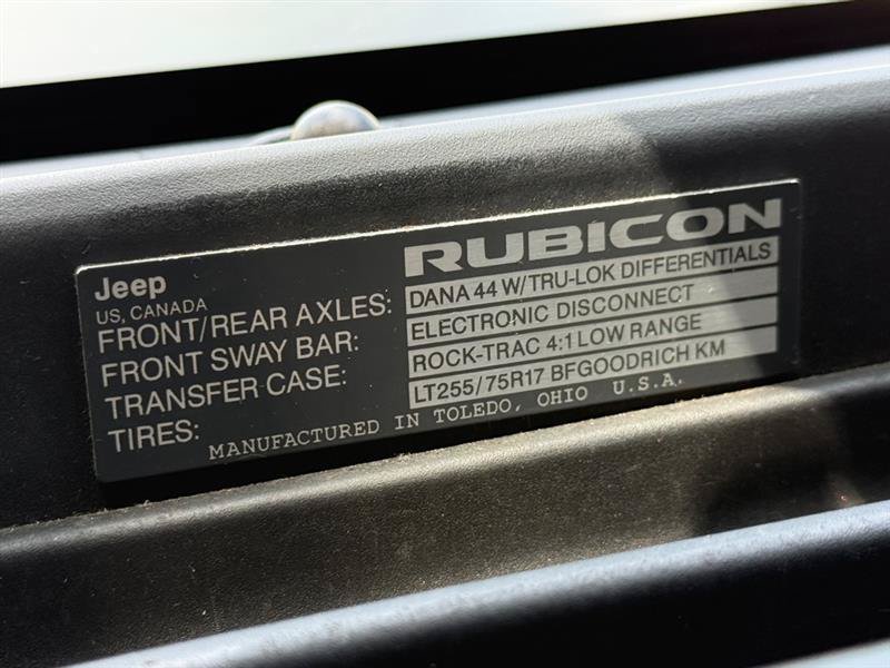 Used 2017 Jeep Wrangler Unlimited Rubicon AWD/4WD image 23