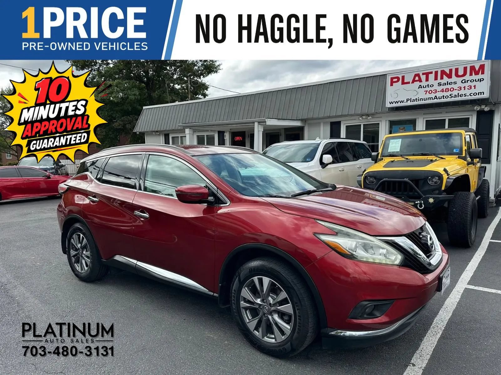 Used 2015 Nissan Murano SV
