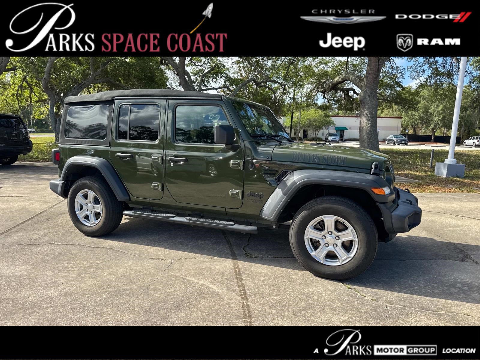 Certified 2021 Jeep Wrangler Unlimited Sport image 1