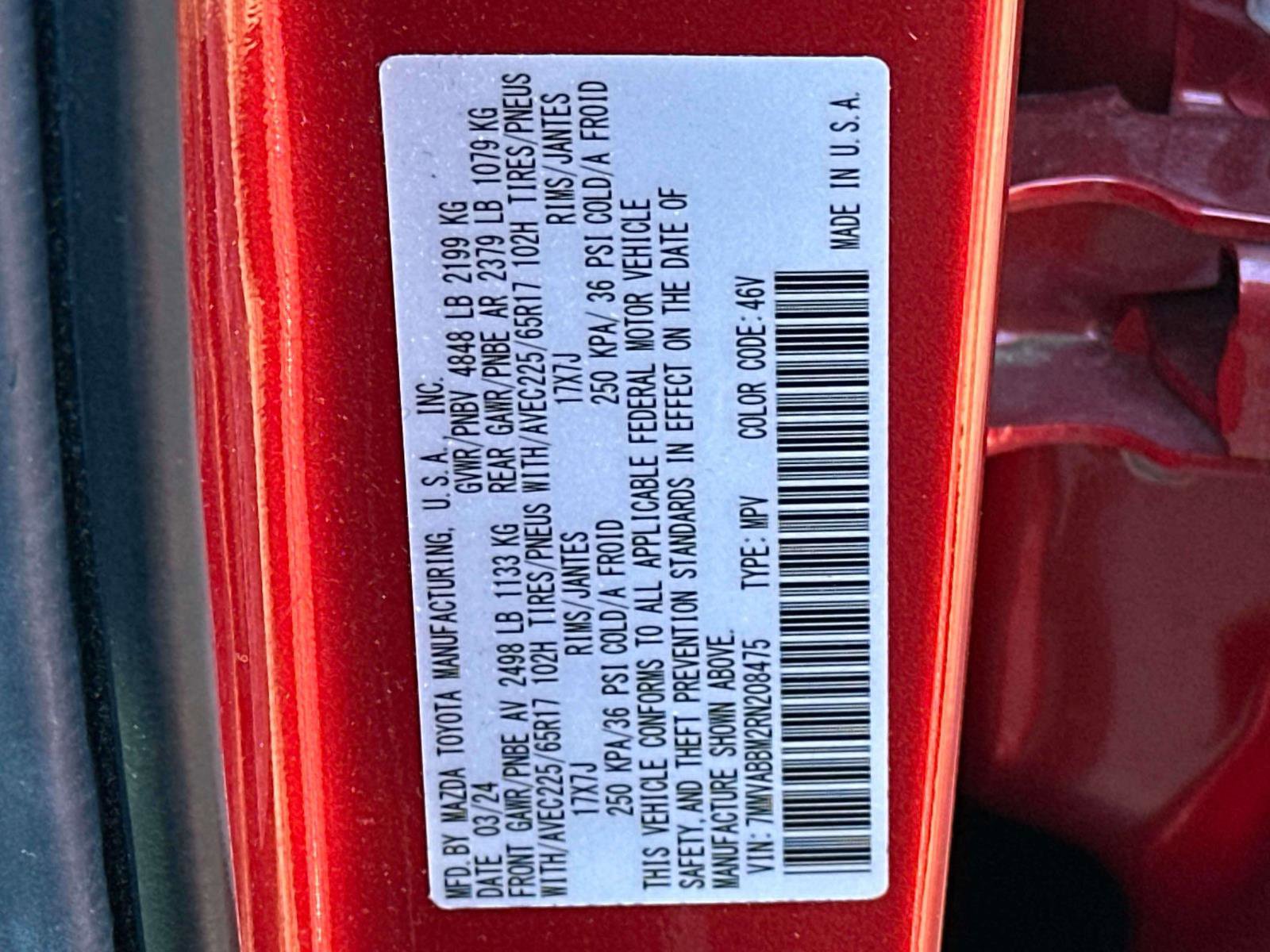 Used 2024 MAZDA CX-50 AWD 2.5 S w/ Weather Package image 17