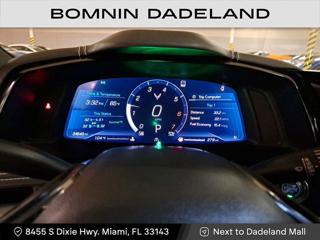 Used 2021 Chevrolet Corvette Stingray Preferred Cpe w/ Z51 Performance Package image 12