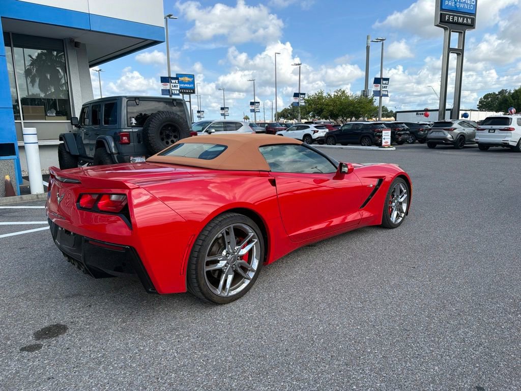 Used 2014 Chevrolet Corvette Stingray Convertible w/ 3LT Preferred Equipment Group RWD image 5