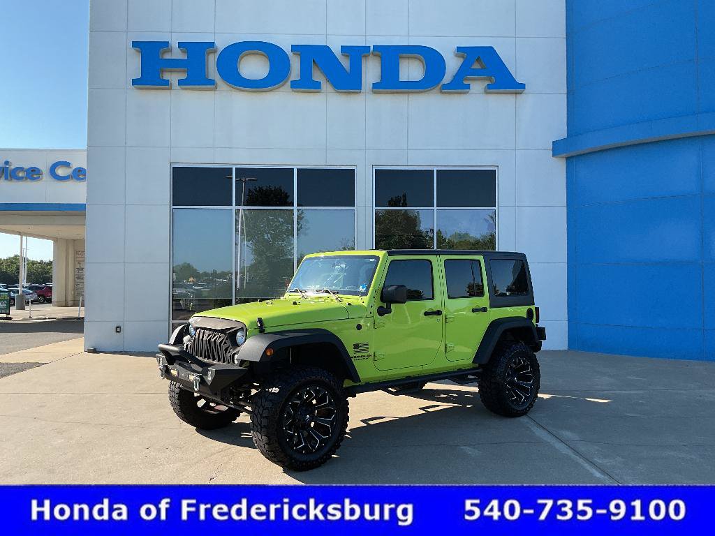 Used 2016 Jeep Wrangler Unlimited Sport w/ Connectivity Group AWD/4WD image 1
