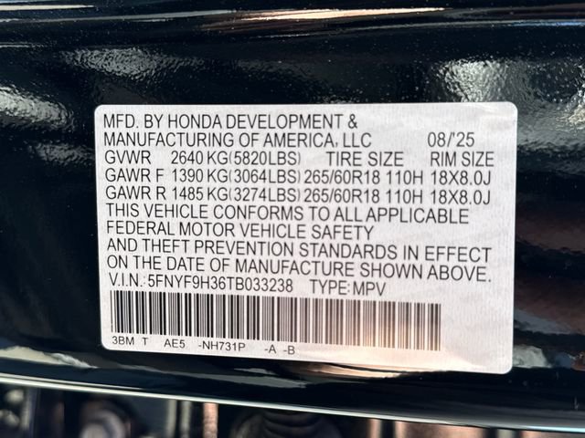 Used 2026 Honda Passport RTL image 22