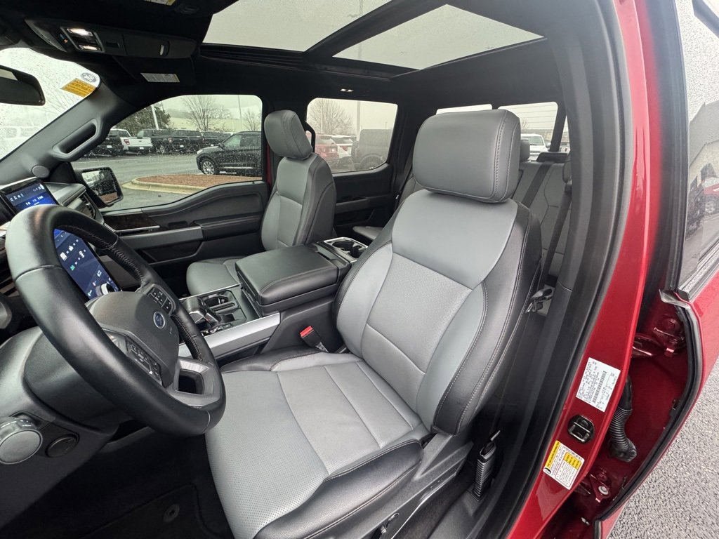 Certified 2023 Ford F150 Lightning Lariat w/ Equipment Group 511A High image 13