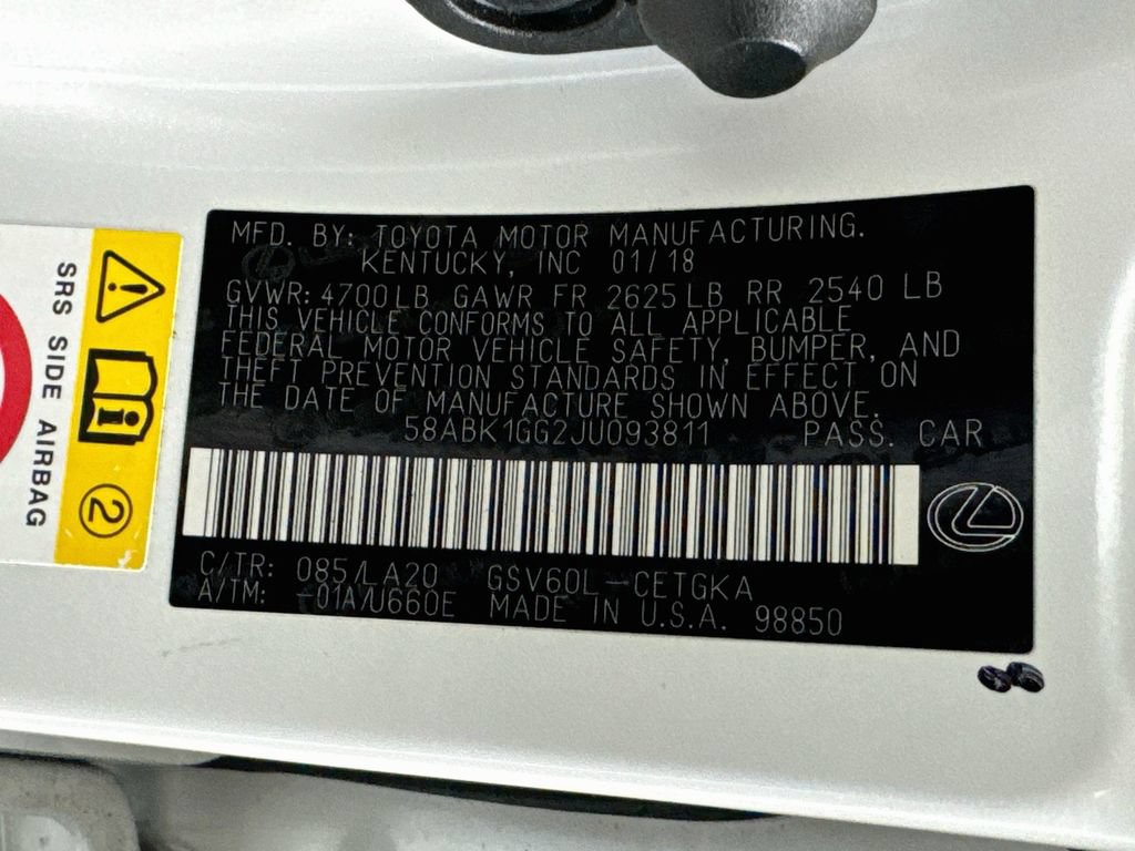 Used 2018 Lexus ES 350 w/ Accessory Package 2 FWD image 41